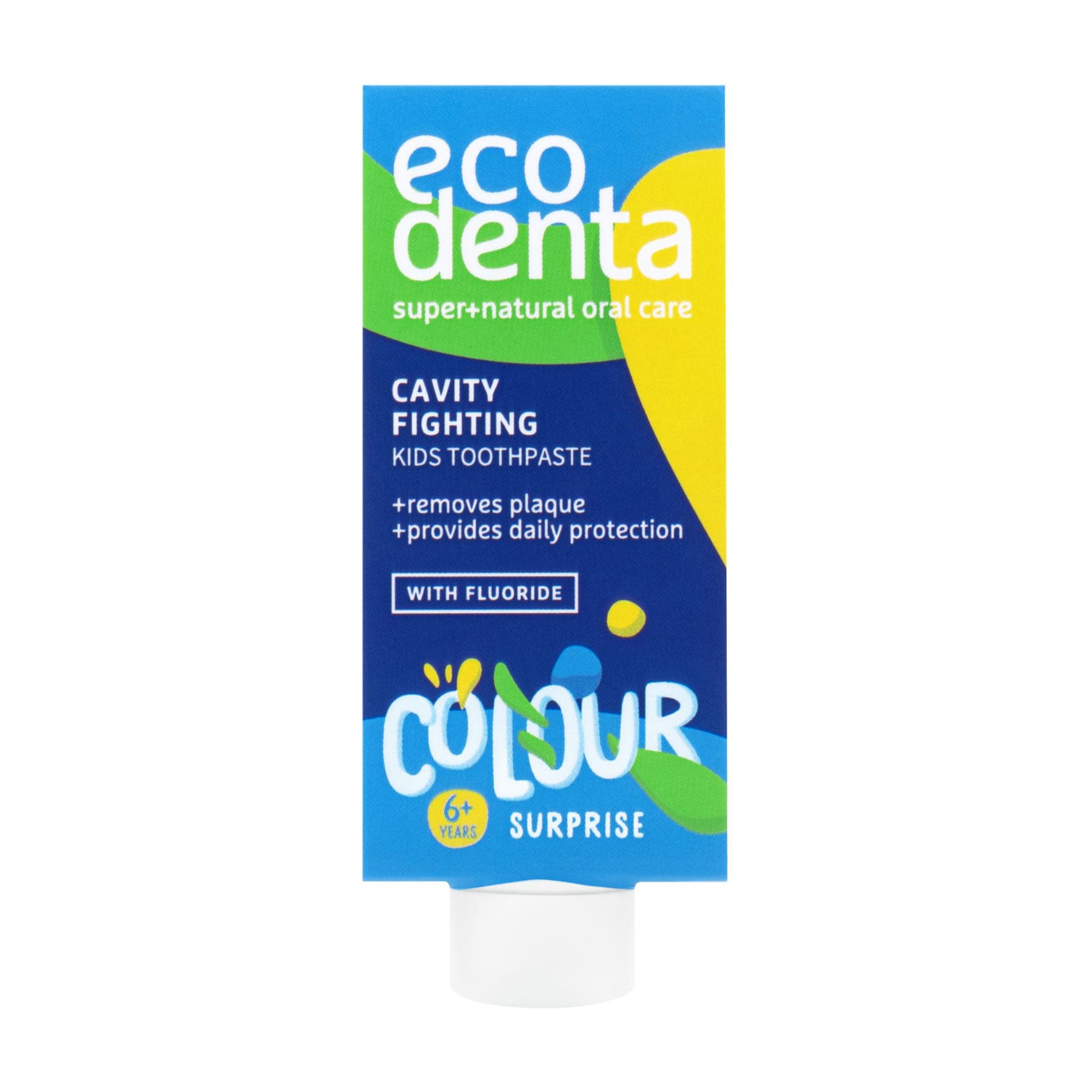 Дитяча зубна паста Ecodenta Cavity Fighting Kids Toothpaste, від 6 років, 10 мл