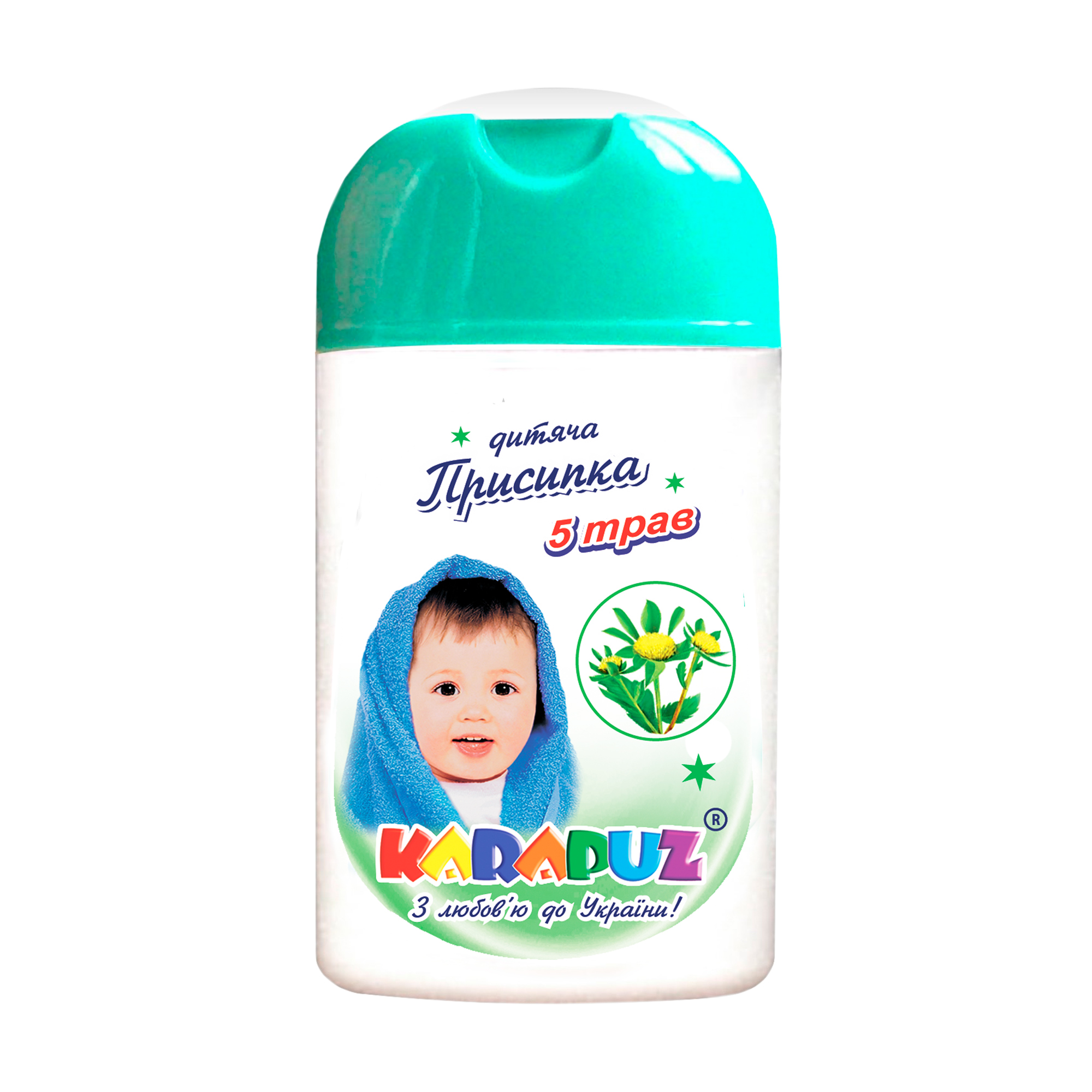 Присипка дитяча Карапуз 5 трав, 50 г